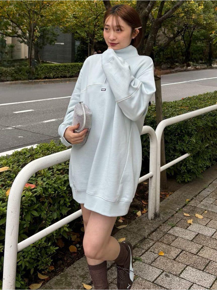 SNIDEL×PUMA】スエットワンピース（SNIDEL）｜ルミネのファッション