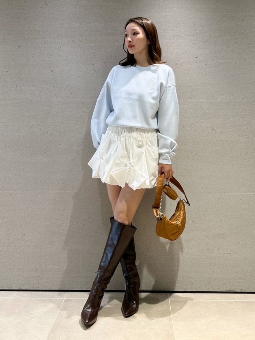 SNIDEL「ボンディングロゴスウェットプルオーバー」|スウェット・ジャージ|