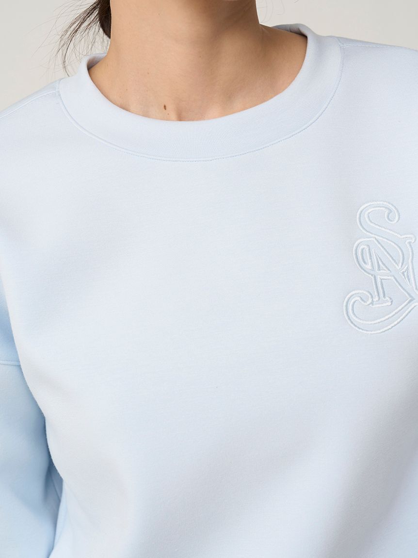 SNIDEL「ボンディングロゴスウェットプルオーバー」|スウェット・ジャージ|