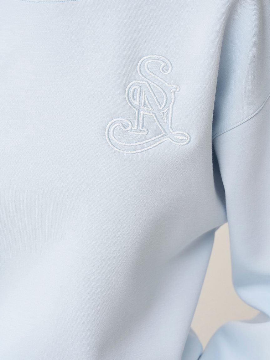 SNIDEL「ボンディングロゴスウェットプルオーバー」|スウェット・ジャージ|