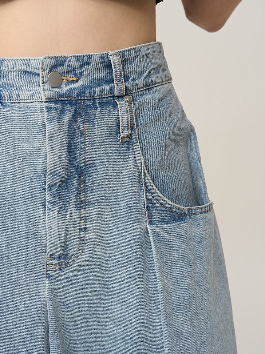 SNIDEL「ロングデニムスカート」|スカート|