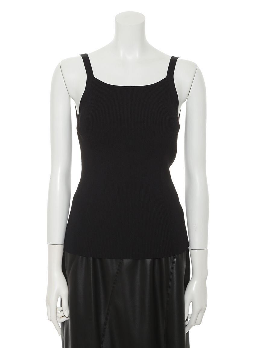 FRAY I.D「カップインアメスリリブニットタンク」|ニット・セーター|