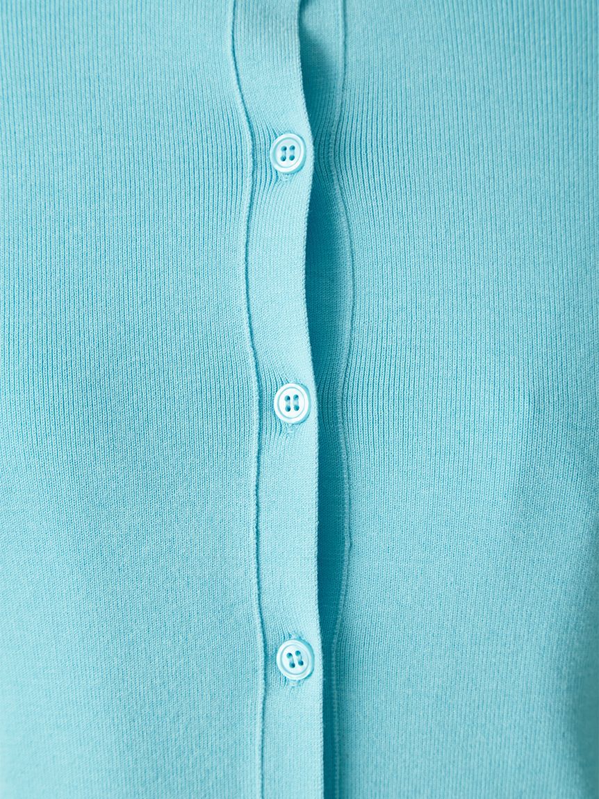 FRAY I.D「コンパクトクルーネックニットカーディガン／ウォッシャブル」|カーディガン|