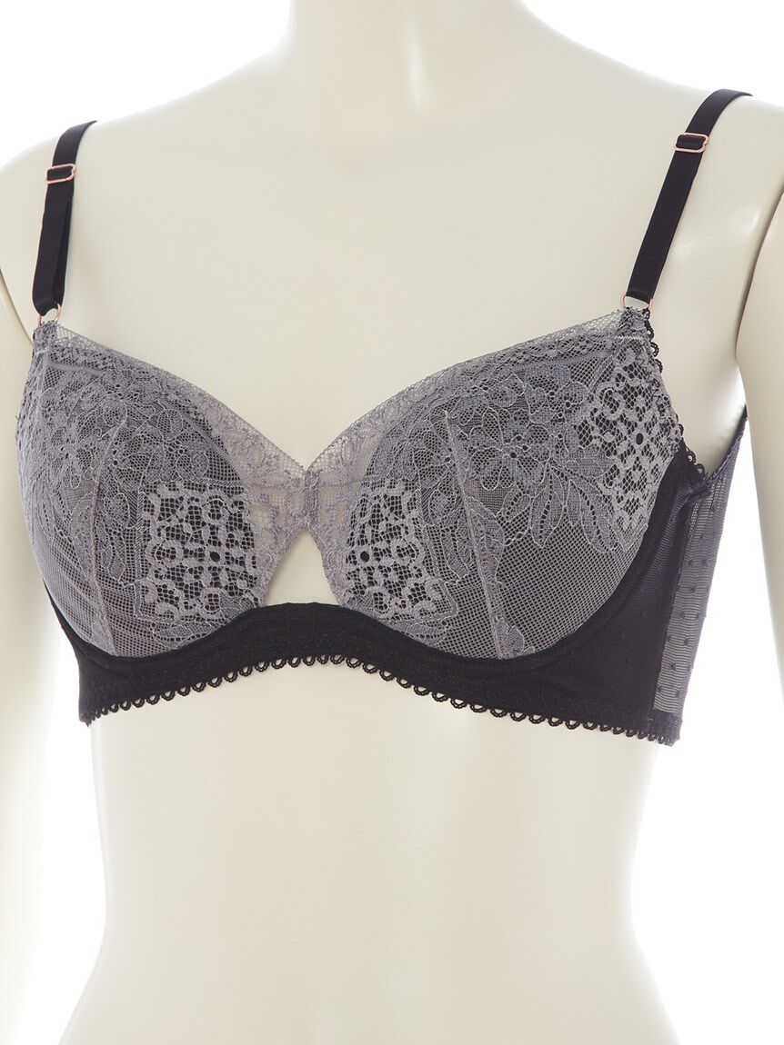 LILY BROWN Lingerie「【LILY BROWN Lingerie】バイカラーレース アンダードレス ブラ」|インナー|