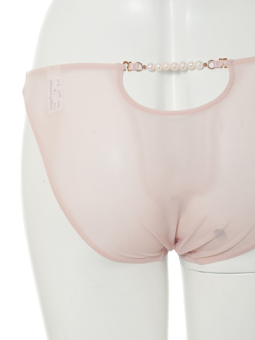 LILY BROWN Lingerie「【LILY BROWN Lingerie】パールストラップ ノンワイヤーブラ・ショーツセット」|インナー|