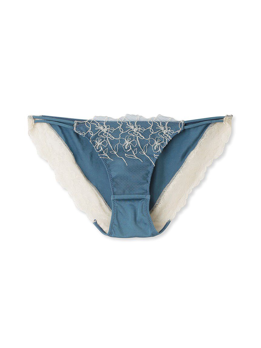 LILY BROWN Lingerie「【LILY BROWN Lingerie】コルセッタブラショーツ / オリエンタルポピー」|インナー|BLU