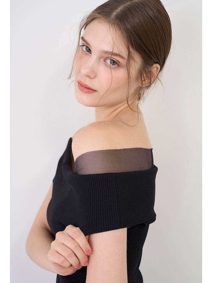 LILY BROWN Lingerie「【LILY BROWN Lingerie】シアーファンデブラトップス」|インナー|