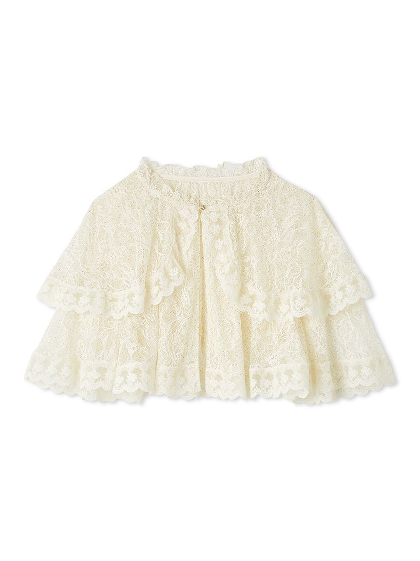 LILY BROWN「ヴィンテージライクレースボレロ」|カーディガン|