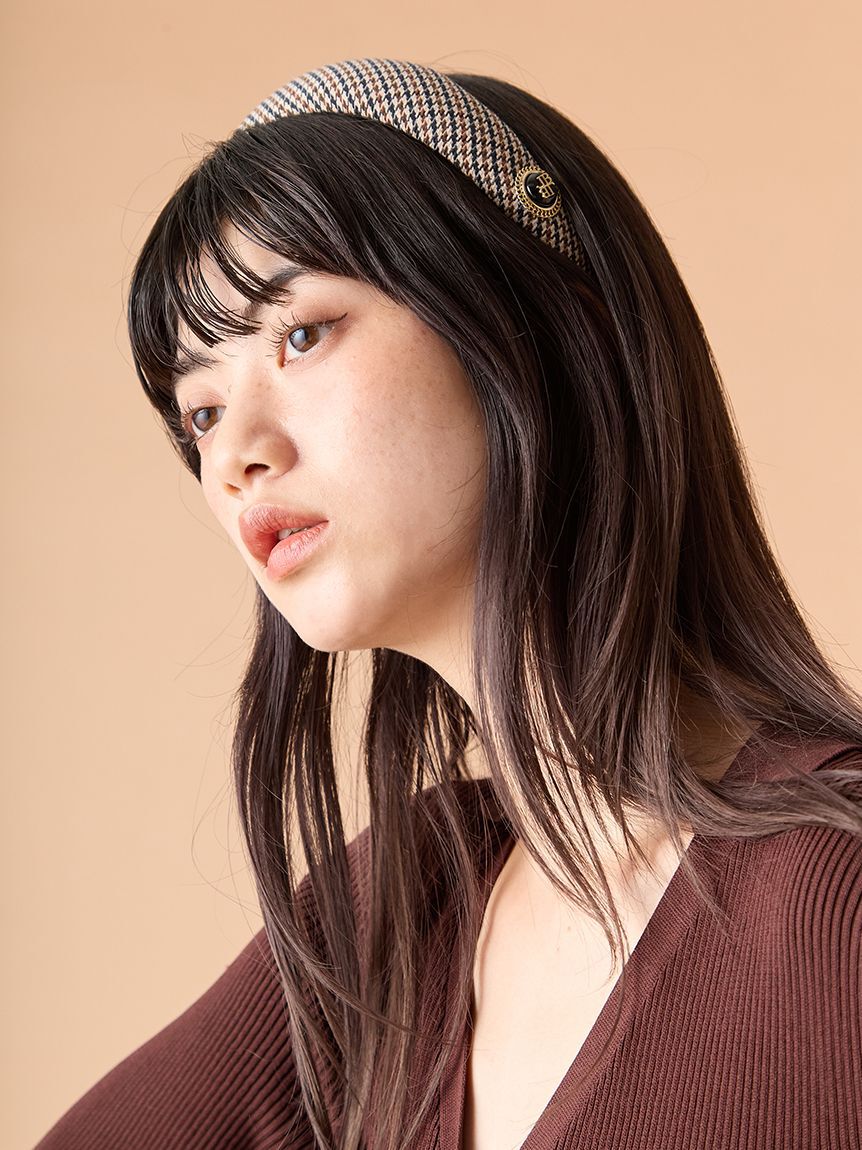 LILY BROWN「ヴィンテージモチーフカチューシャ」|ヘアバンド|