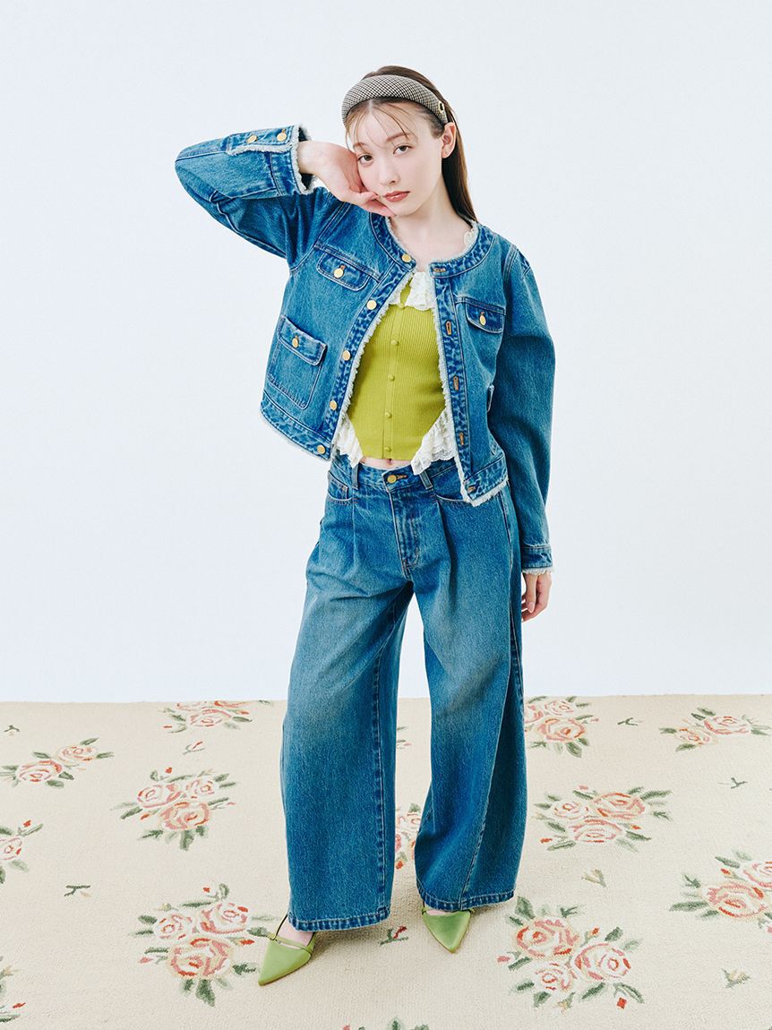 LILY BROWN「ヴィンテージモチーフカチューシャ」|ヘアバンド|