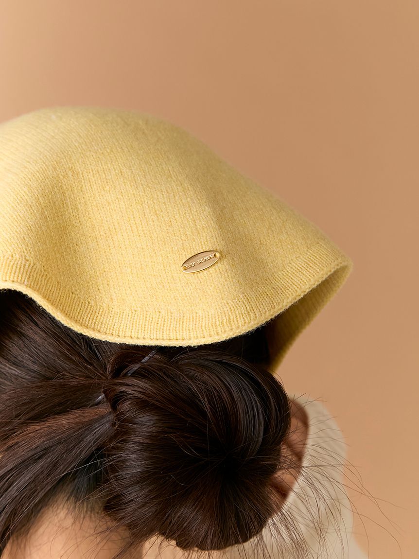 LILY BROWN「ニットリボンバブーシュカ」|ヘアバンド|