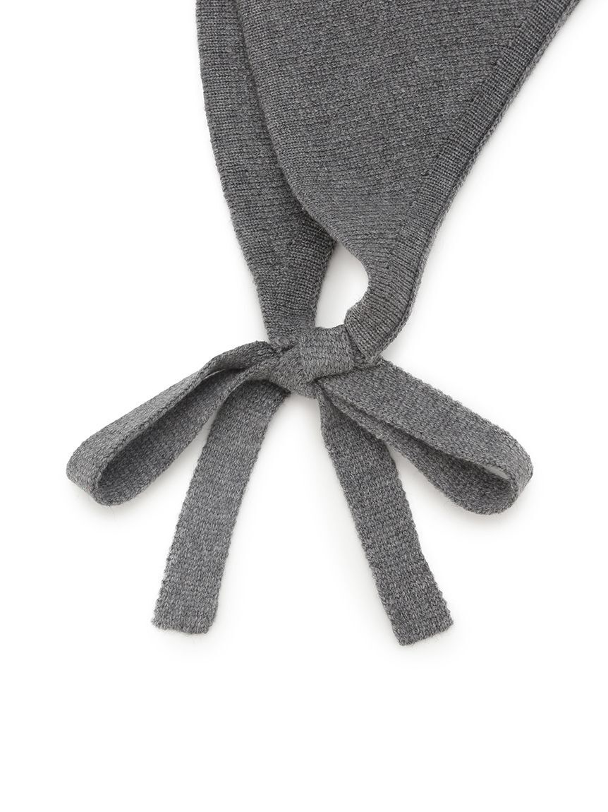 LILY BROWN「ニットリボンバブーシュカ」|ヘアバンド|