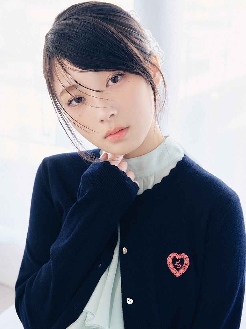 LILY BROWN「love letterコンパクトニットカーデ」|カーディガン|