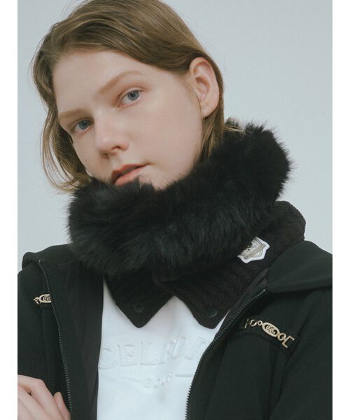 CELFORD「【CELFORD GOLF】　ニット&times;ファーネックウォーマー」|その他|