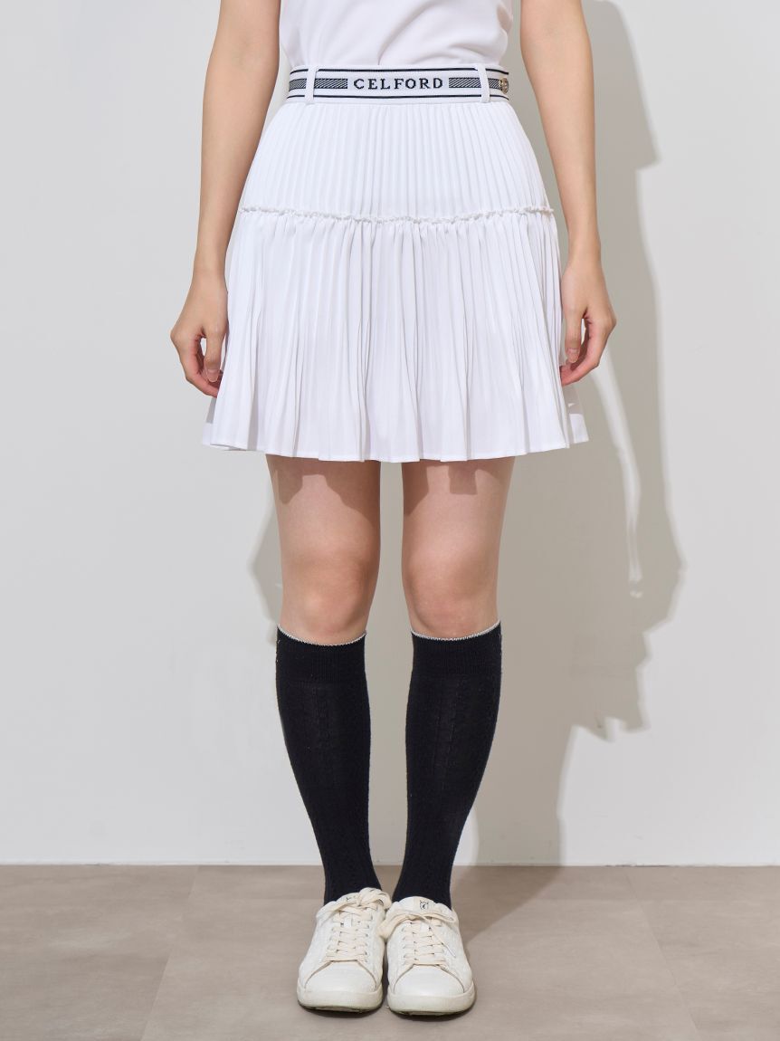 CELFORD「【CELFORD GOLF】ジャガードプリーツスカート」|スカート|