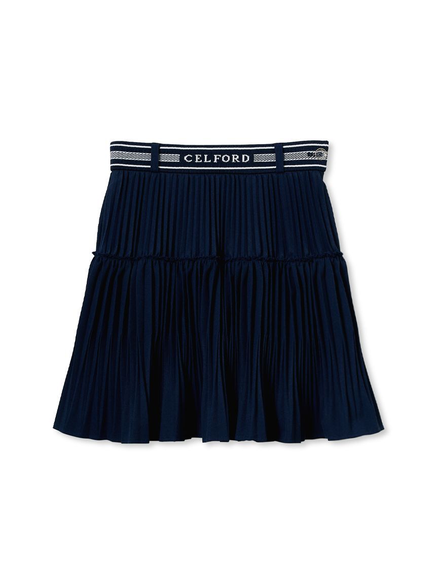 CELFORD「【CELFORD GOLF】ジャガードプリーツスカート」|スカート|NVY