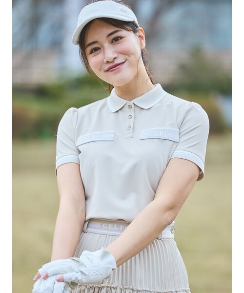 CELFORD「【CELFORD GOLF】ロゴジャガードカノコポロシャツ」|その他|