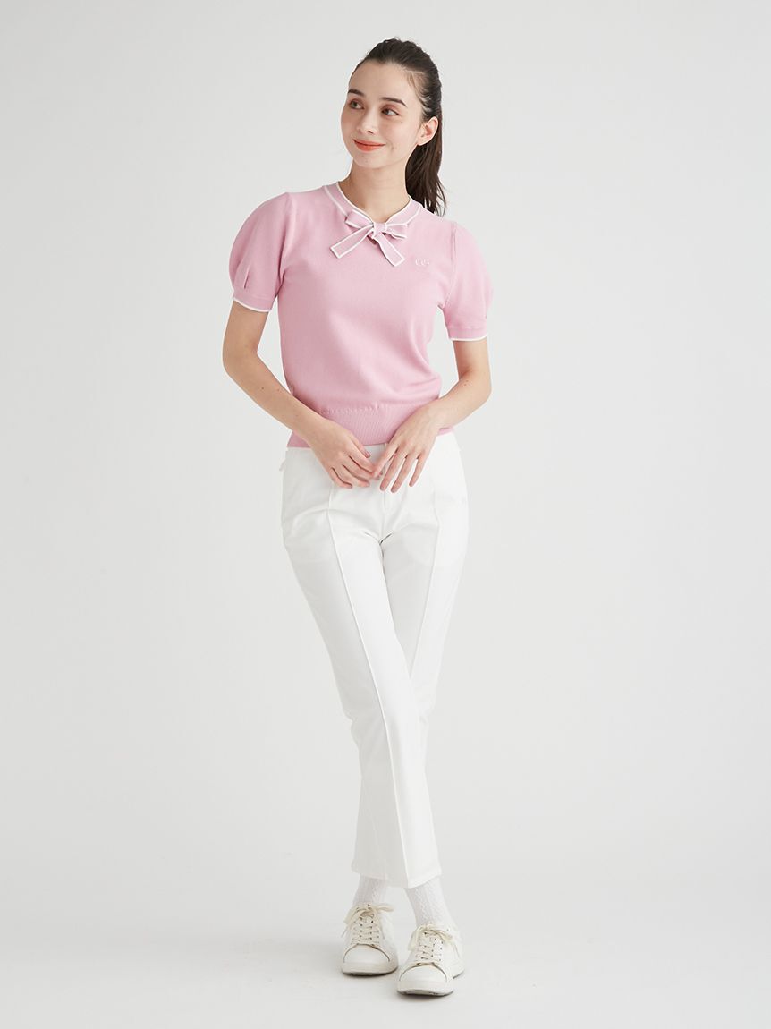 CELFORD「【CELFORD GOLF】ロゴポイントボウタイニットプルオーバ」|その他|