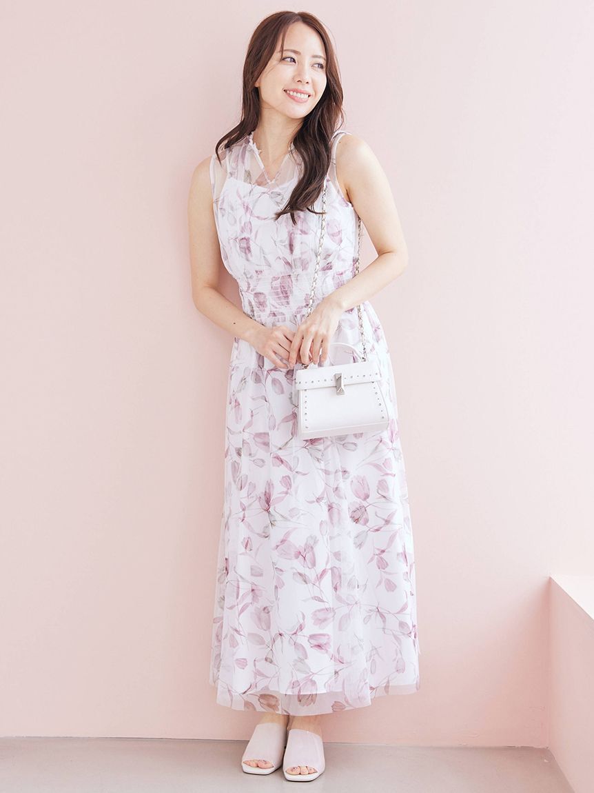 CELFORD「レイヤードフラワープリントワンピース」|ワンピース|OWHT