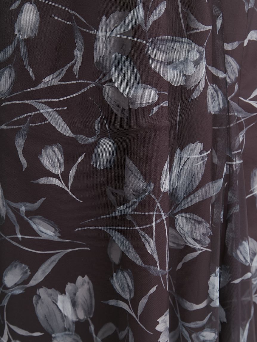 CELFORD「レイヤードフラワープリントワンピース」|ワンピース|