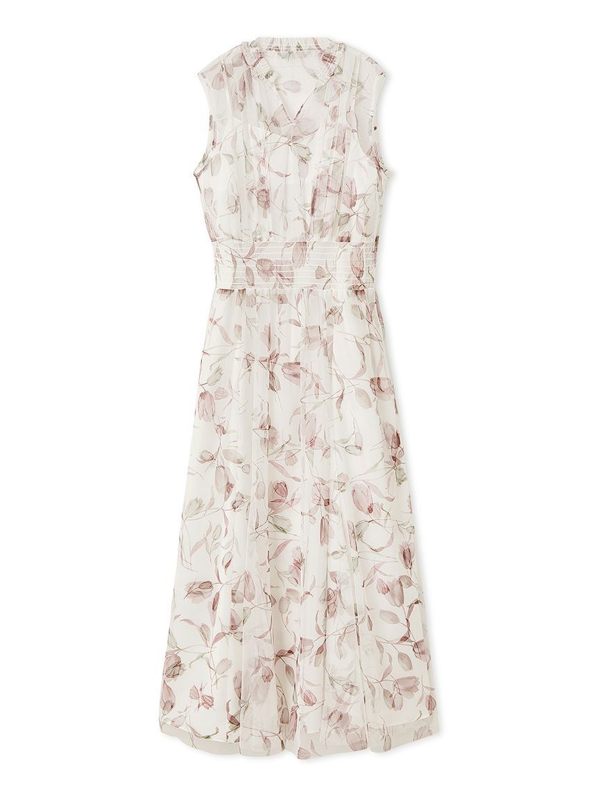 CELFORD「レイヤードフラワープリントワンピース」|ワンピース|