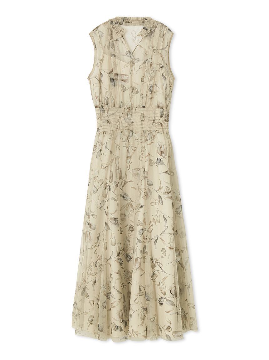 CELFORD「レイヤードフラワープリントワンピース」|ワンピース|