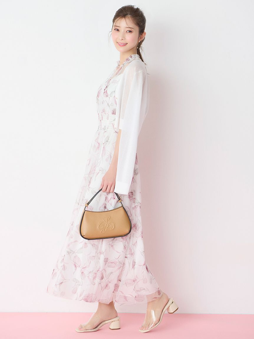 CELFORD「レイヤードフラワープリントワンピース」|ワンピース|