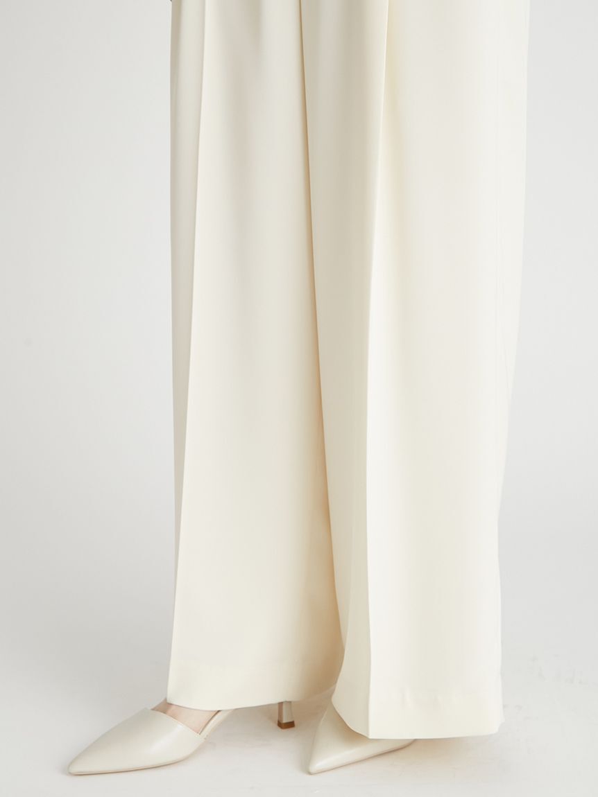 CELFORD「フローイングワイドパンツ」|チノ|