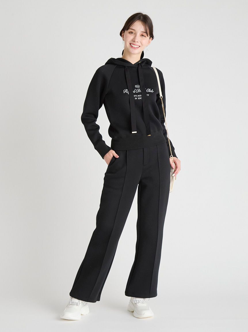 CELFORD「ピンタックスウェットパンツ」|チノ|