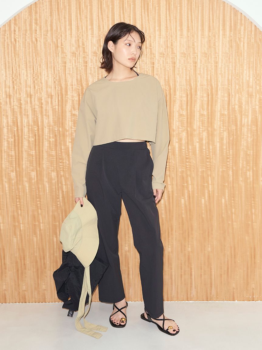 styling/「【S/S(エスバイエス)】2WAYトップス＜ウォッシャブル・UV・接触冷感＞」|Tシャツ・カットソー|