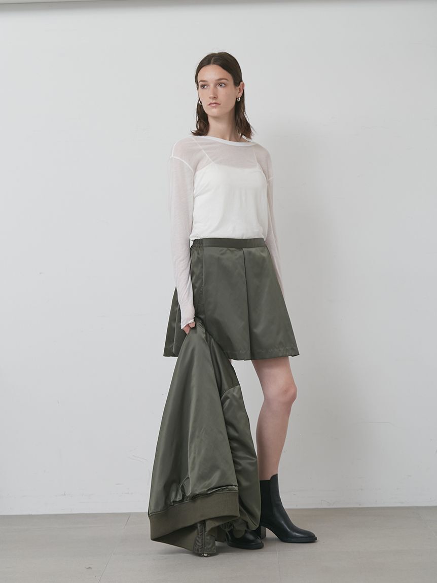 styling/「Ｕネック2WAYカットトップス」|Tシャツ・カットソー|