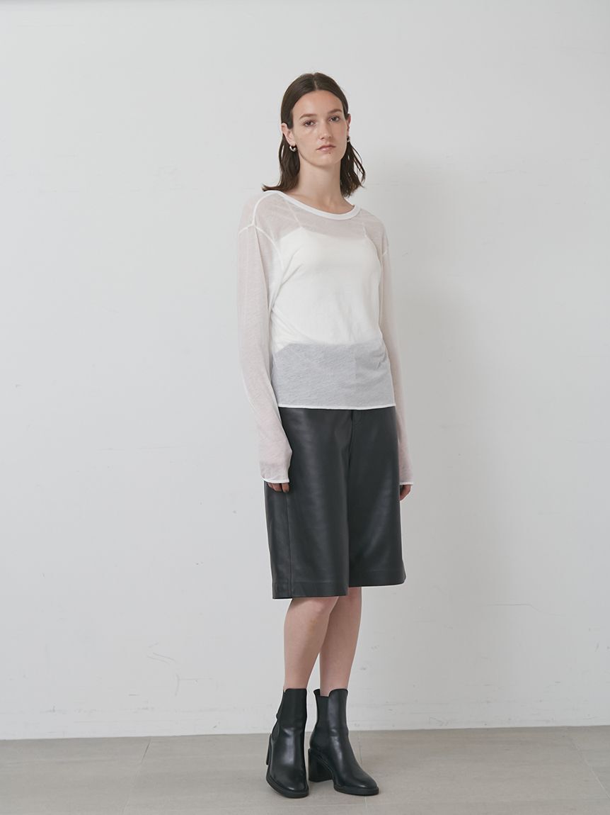 styling/「Ｕネック2WAYカットトップス」|Tシャツ・カットソー|