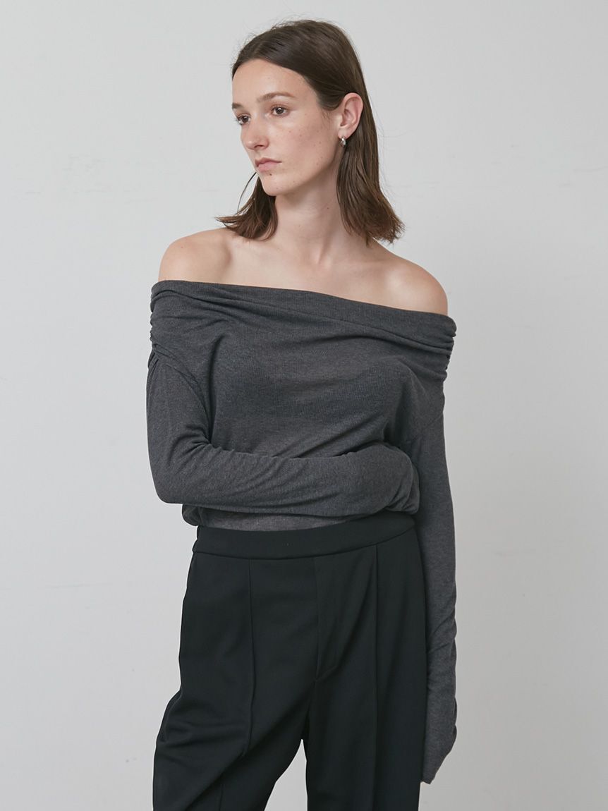 styling/「オフショルダーカットトップス」|Tシャツ・カットソー|DGRY