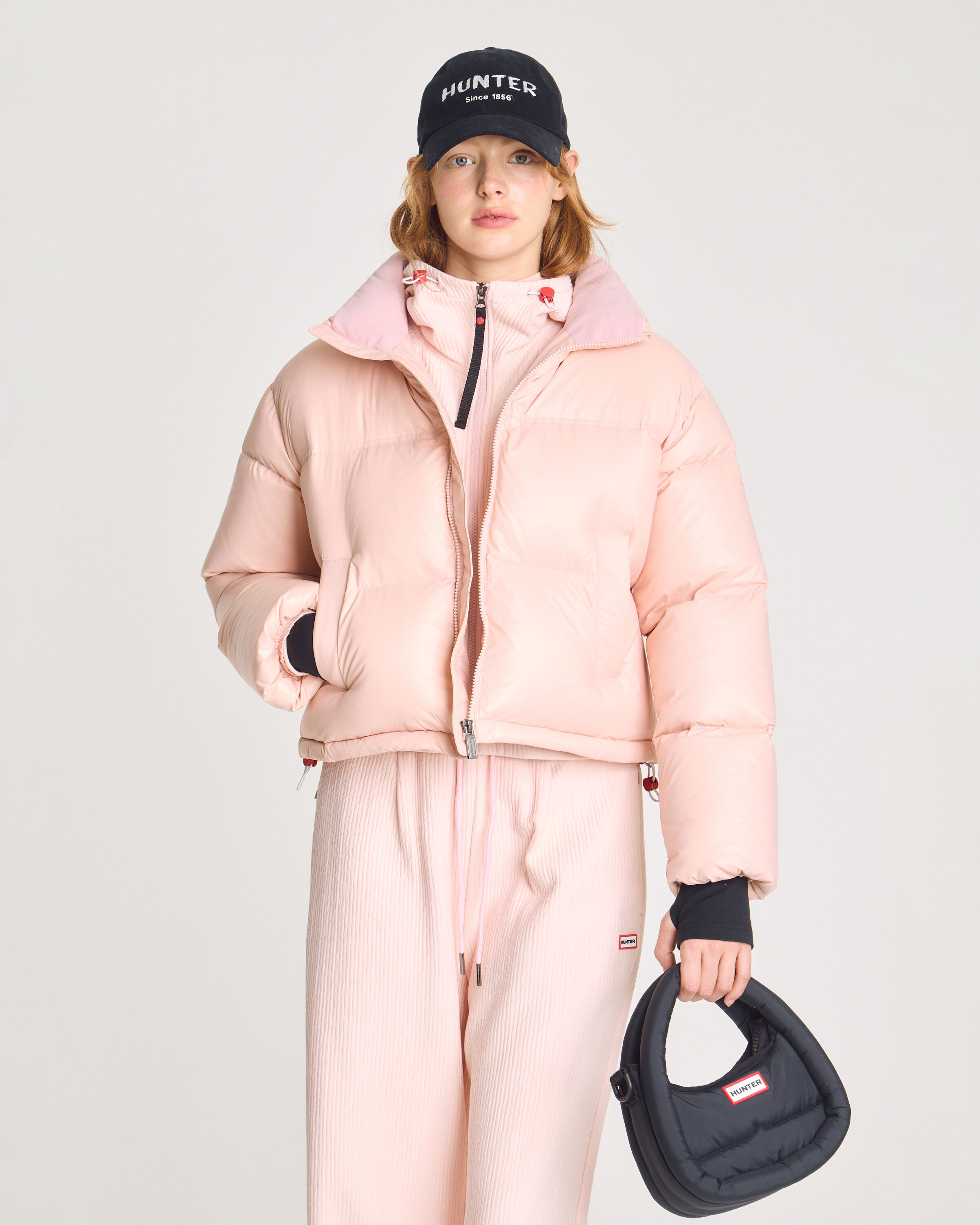 HUNTER「フレイムド パファー ミニ ホーボー」|ショルダー・メッセンジャー|