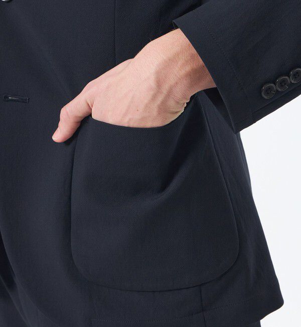 MACKINTOSH PHILOSOPHY「ブリテック イージージャケット オックス調ダブルクロス」|テーラードジャケット|