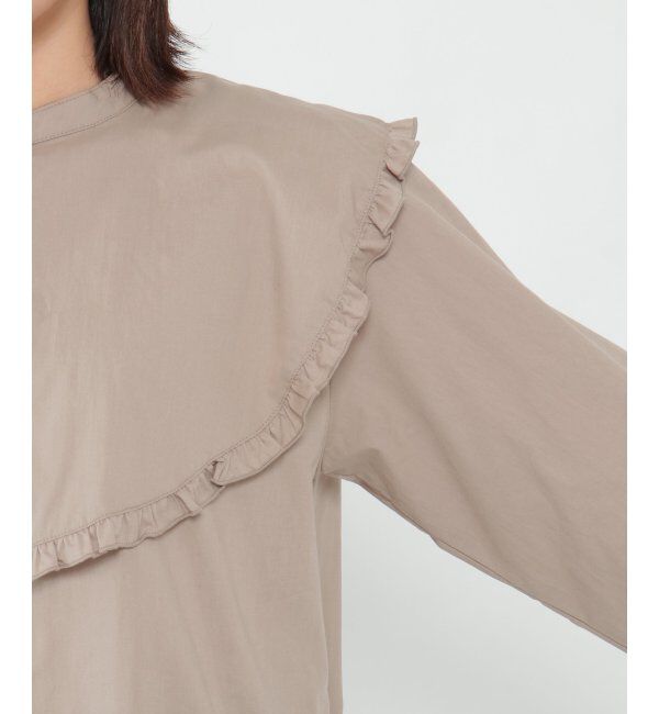 ikka「ビック襟ブラウス」|シャツ・ブラウス|