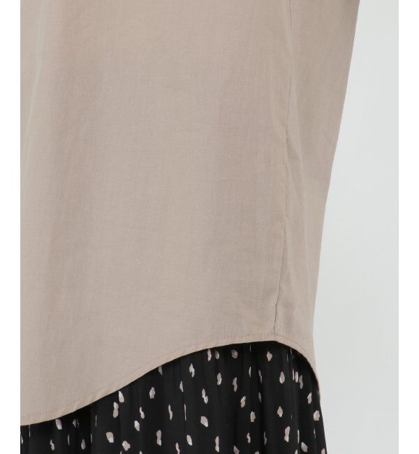 ikka「ビック襟ブラウス」|シャツ・ブラウス|