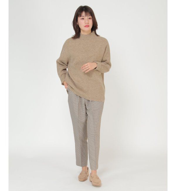 ikka「ハイネックバックスリットプルオーバー」|プルオーバー|