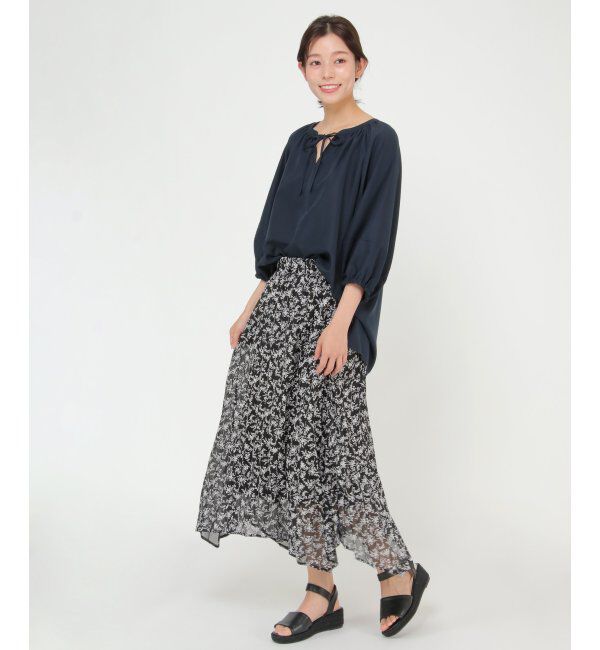 ikka「イレヘムプリーツスカート」|スカート|