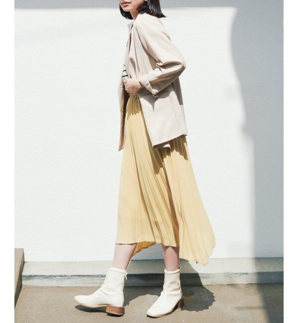 ikka「イレヘムプリーツスカート」|スカート|