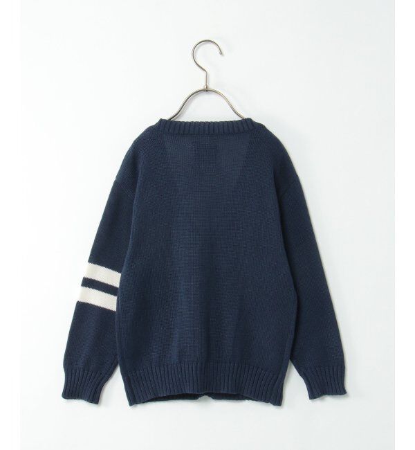 ikka kids「カレッジニットカーディガン（120~160cm）」|カーディガン|