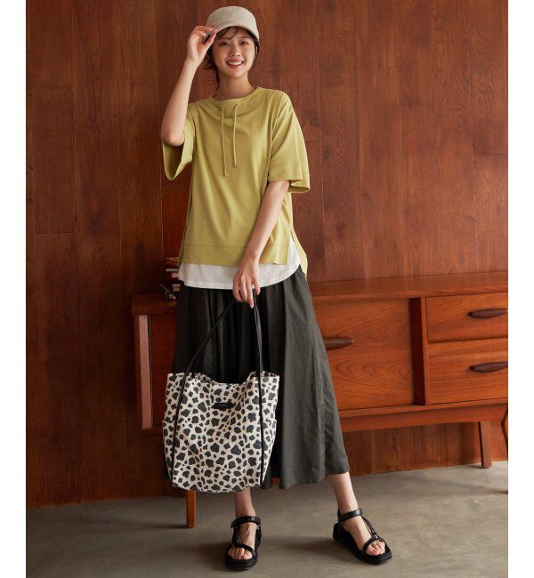 ikka「パイピングビッグトートバッグ」|その他|