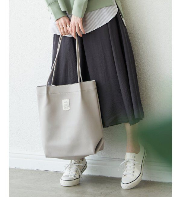 ikka「GOKU楽PUトートバッグ」|その他|グレイ
