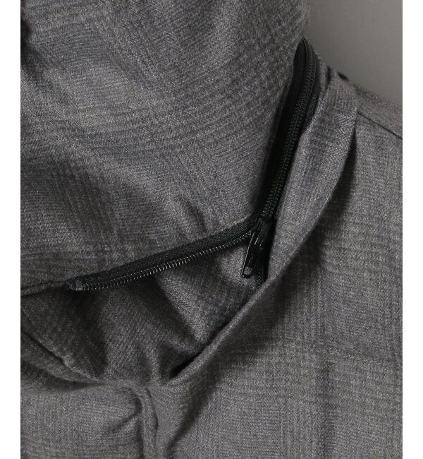 ikka「sorona(R)ウールライクフードブルゾン」|ブルゾン・スタジャン|