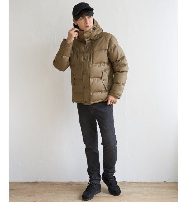 ikka「sorona(R)ウールライクフードブルゾン」|ブルゾン・スタジャン|