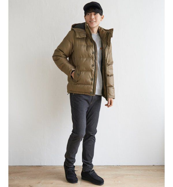 ikka「sorona(R)ウールライクフードブルゾン」|ブルゾン・スタジャン|