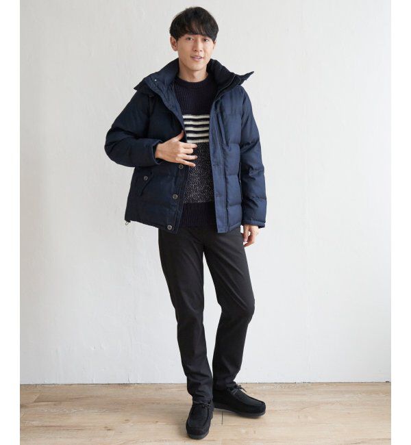 ikka「sorona(R)ウールライクフードブルゾン」|ブルゾン・スタジャン|