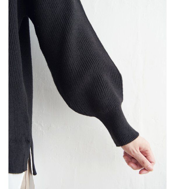ikka「裾レイヤードニットプルオーバー」|プルオーバー|