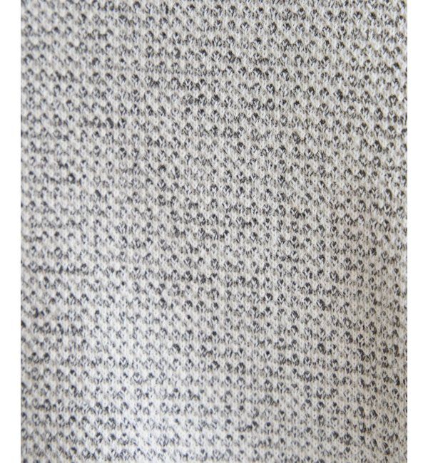 ikka「メランジ鹿の子裏起毛プルオーバー」|パーカー|