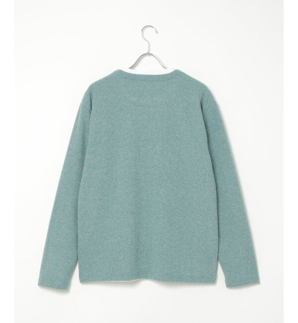 ikka「【2点セット】メランジ畦プルオーバーインナーセット」|パーカー|